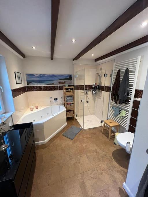 Luxurioeses Ferienhaus Am Ems Jade Kanal Sande Kültér fotó