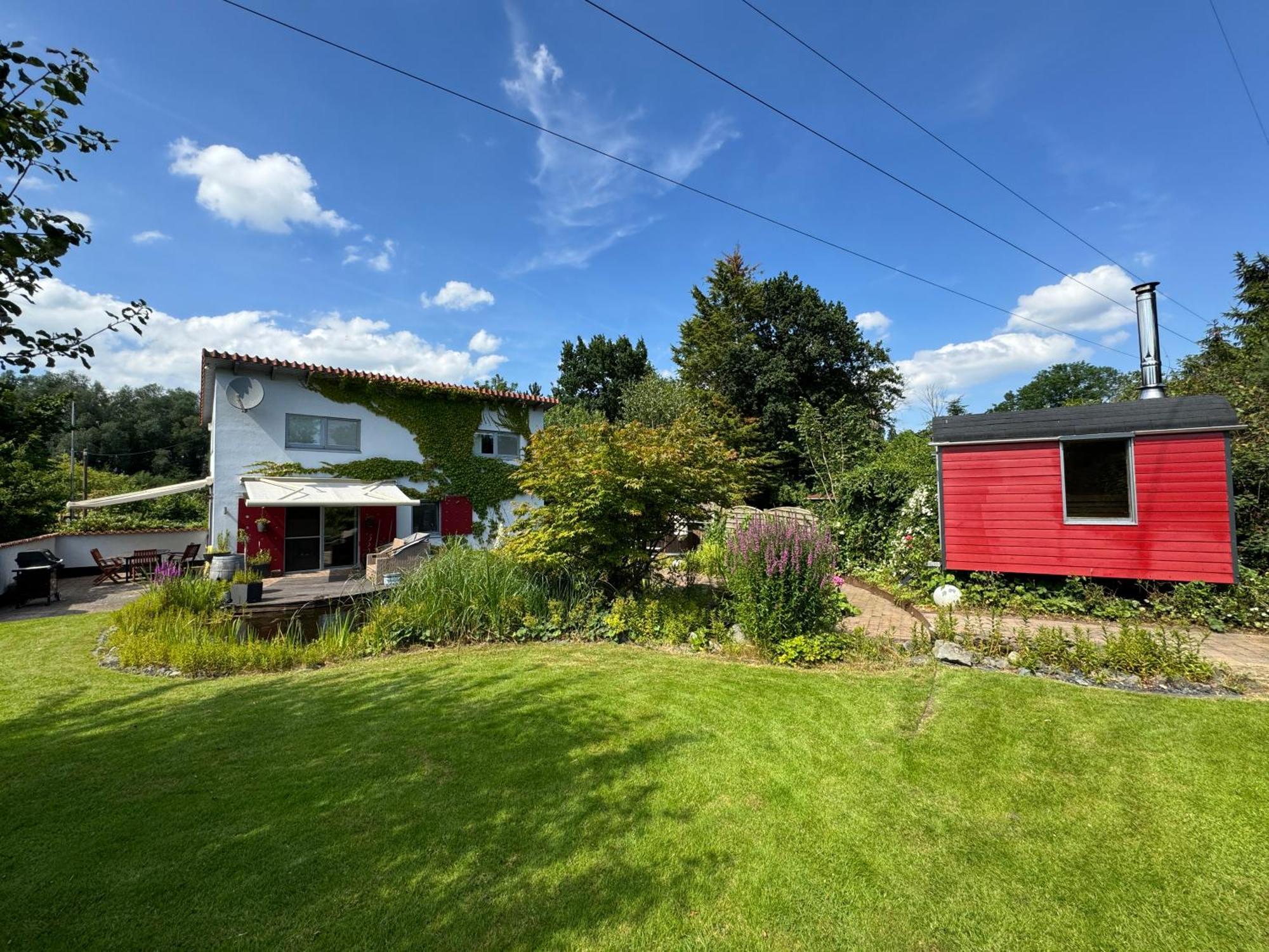 Luxurioeses Ferienhaus Am Ems Jade Kanal Sande Kültér fotó