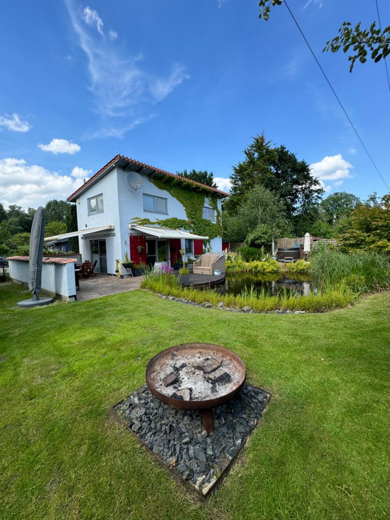 Luxurioeses Ferienhaus Am Ems Jade Kanal Sande Kültér fotó
